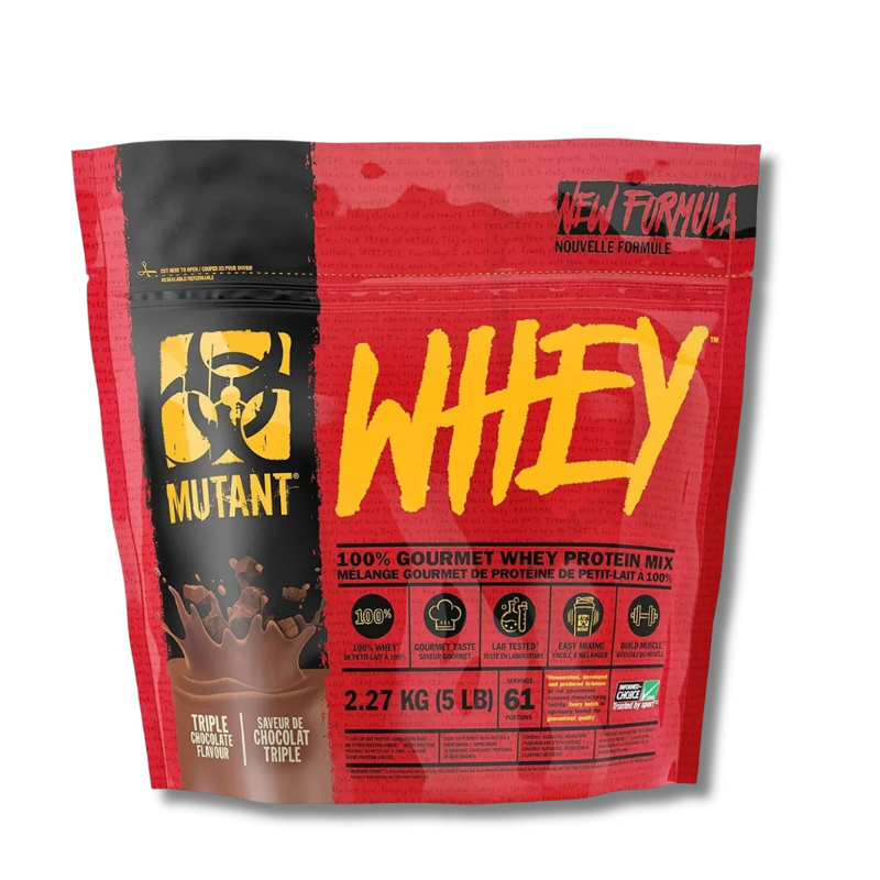 MUTANT Whey 100% Gourmet Protein MIX – 5 lbs / 60 servicios, sabores