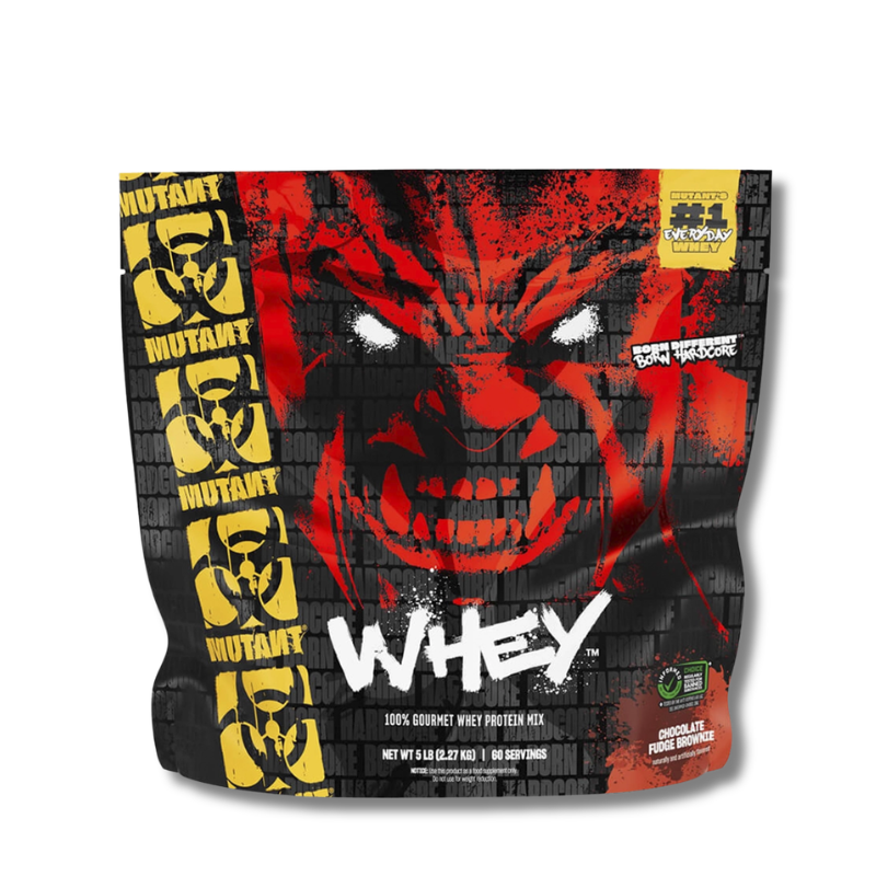 MUTANT Whey 100% Gourmet Protein MIX – 5 lbs / 60 servicios, sabores