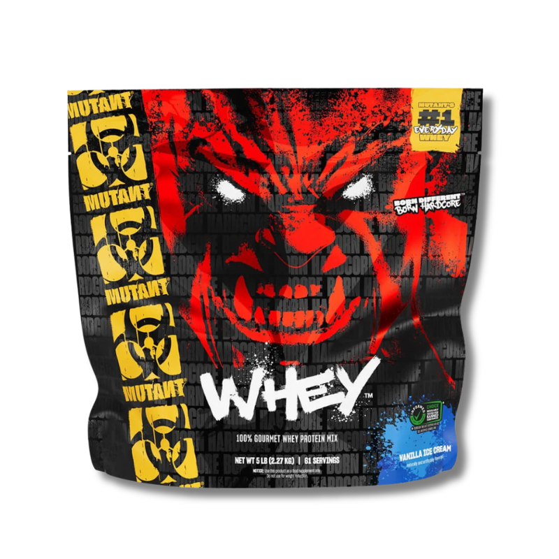 MUTANT Whey 100% Gourmet Protein MIX – 5 lbs / 60 servicios, sabores