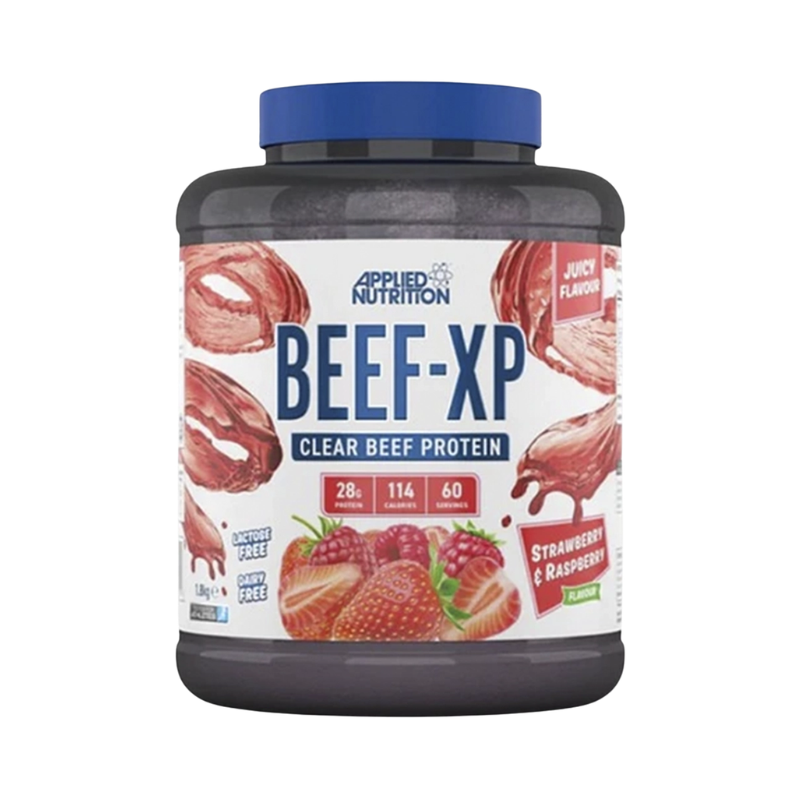 BEEF-XP Clear Protein ISOLATE – 1.8 kgs / 60 servicios (TEXTURA DE JUGO), sabores