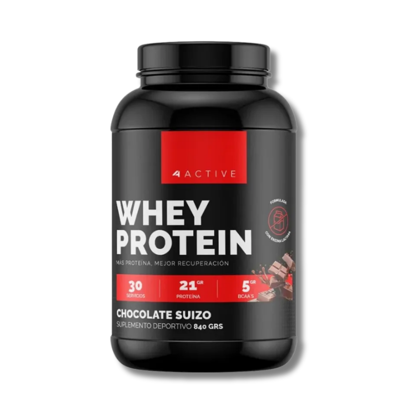 WHEY Protein (SIN Gluten / Lactosa / Azúcar) - 840 grs / 30 servicios, sabores