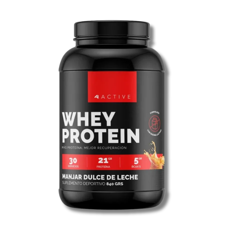 WHEY Protein (SIN Gluten / Lactosa / Azúcar) - 840 grs / 30 servicios, sabores