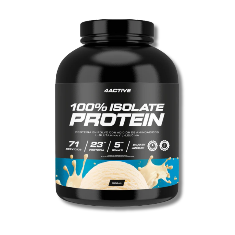 100% ISOLATE Protein (SIN Gluten / Lactosa / Azúcar) - 2000 grs / 69 servicios, sabores