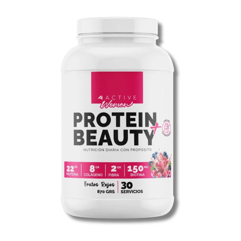 Protein WOMEN + BEAUTY (SIN Gluten / Lactosa / Azúcar) - 870 grs / 30 servicios, sabores