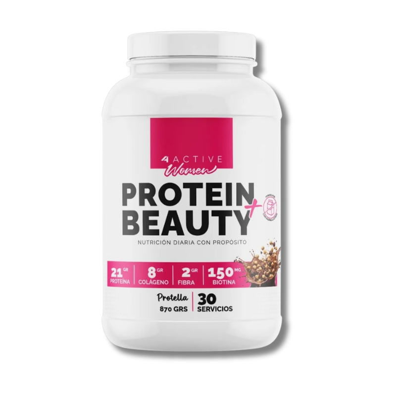 Protein WOMEN + BEAUTY (SIN Gluten / Lactosa / Azúcar) - 870 grs / 30 servicios, sabores
