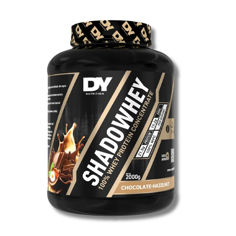 SHADOWHEY 100% Pure Whey Protein - 2000 grs / 66 servicios, sabores