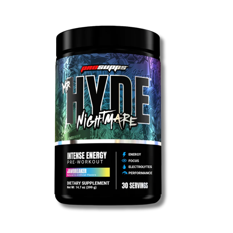 Mr Hyde NIGHTMARE Intense Energy PRE-WORKOUT - 407 grs / 30 servicios, sabores