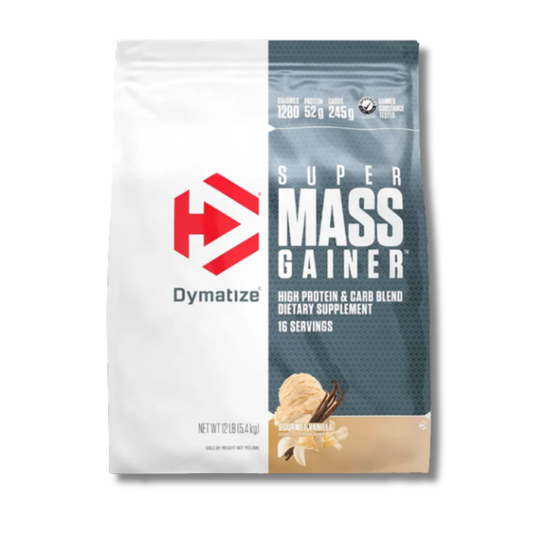 Super MASS GAINER - 12 lbs / 16 servicios, sabores
