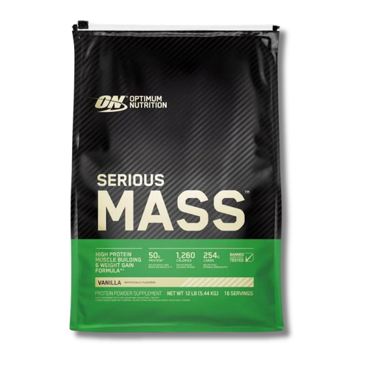 Serious MASS - 12 lbs / 16 servicios, sabores