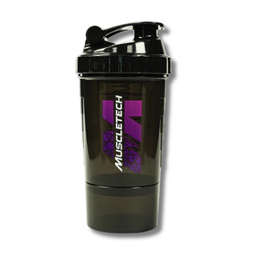 Shaker MUSCLETECH c/compartimiento Purple – 500 ml