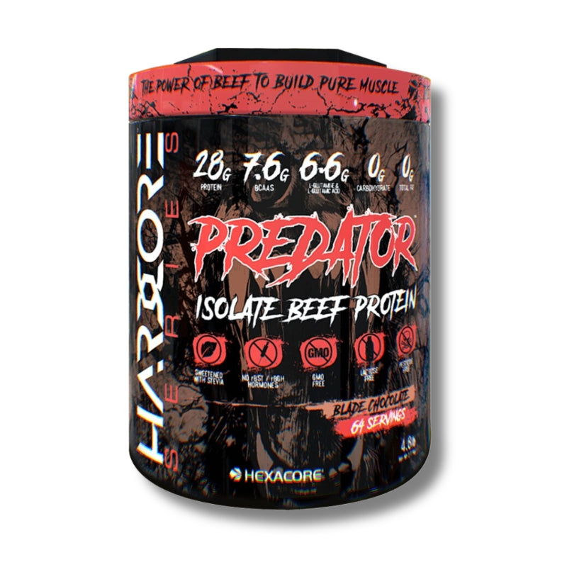 PREDATOR Isolate BEEF Protein – 4.8 lbs / 64 servicios, sabores