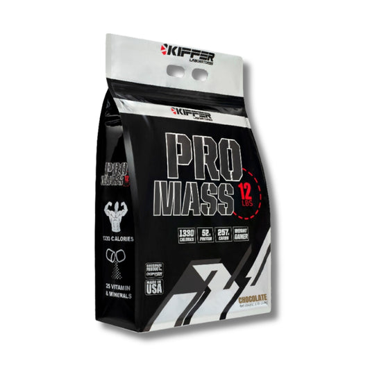 PRO MASS – 12 lbs / 16 servicios, chocolate
