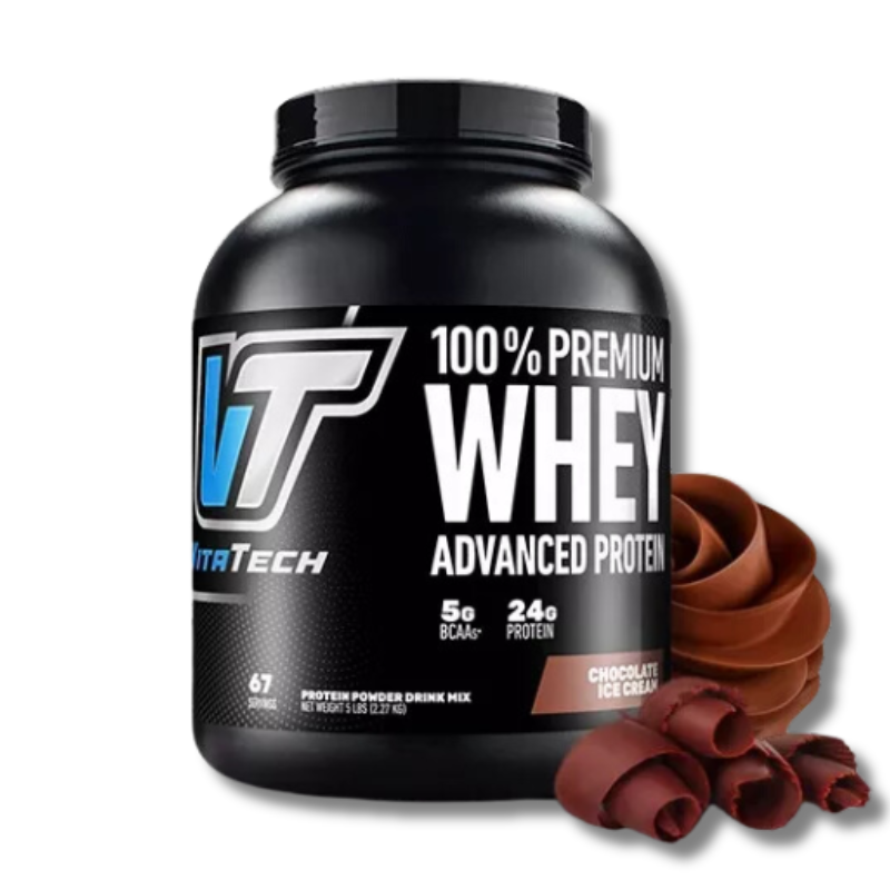 100% PREMIUM WHEY Advanced Protein – 5 lbs / 67 servicios, sabores