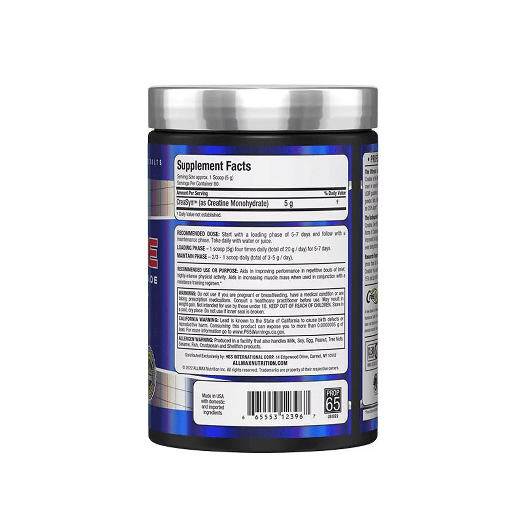 AHORRO PACK 4: ISO 100 Hydrolyzed – 5 lbs / 75 servicios, sabores + CREATINA MONOHYDRATE Pharmaceutical Grade – 400 grs / 80 servicios, unflavored