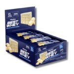 Barras de Proteína BEST WHEY ZERO - 12 unidades / 49 grs, torta al cioccolato bianco