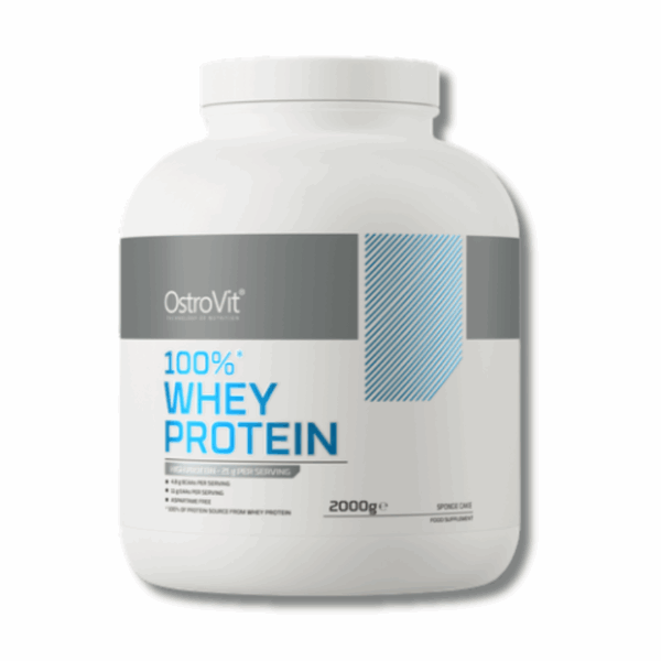 100% WHEY Protein - 2000 grs / 66 servicios, sponge cake (IDEAL PARA POSTRES)