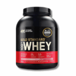 GOLD STANDARD 100% Whey - 5 lbs / 73 servicios, delicious strawberry