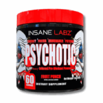 Psychotic RED Infused Pre-Workout USA - 369 grs / 60 servicios, fruit punch