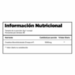 Crea ULTRA X Pro Monohydrate CREAPURE - 400 grs / 80 servicios, unflavored - Imagen 2