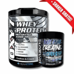 AHORRO PACK 15: OXY 7 Whey Protein - 5 lbs, sabores + 100% PURE Creatina Micronized - 300 grs / 60 servicios, unflavored