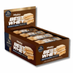 Barras de Proteína  BEST WHEY ZERO 15 grs – 12 unidades / 62 grs,  dulce de leche PREMIUM