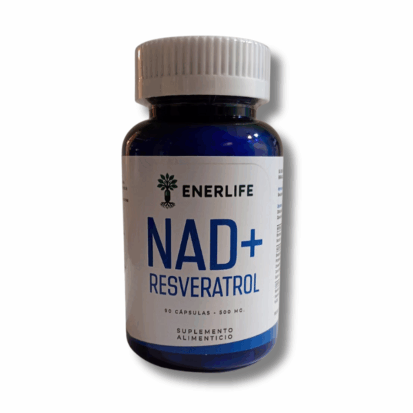 NAD + RESVERATROL 500 mg - 90 caps / 45 servicios